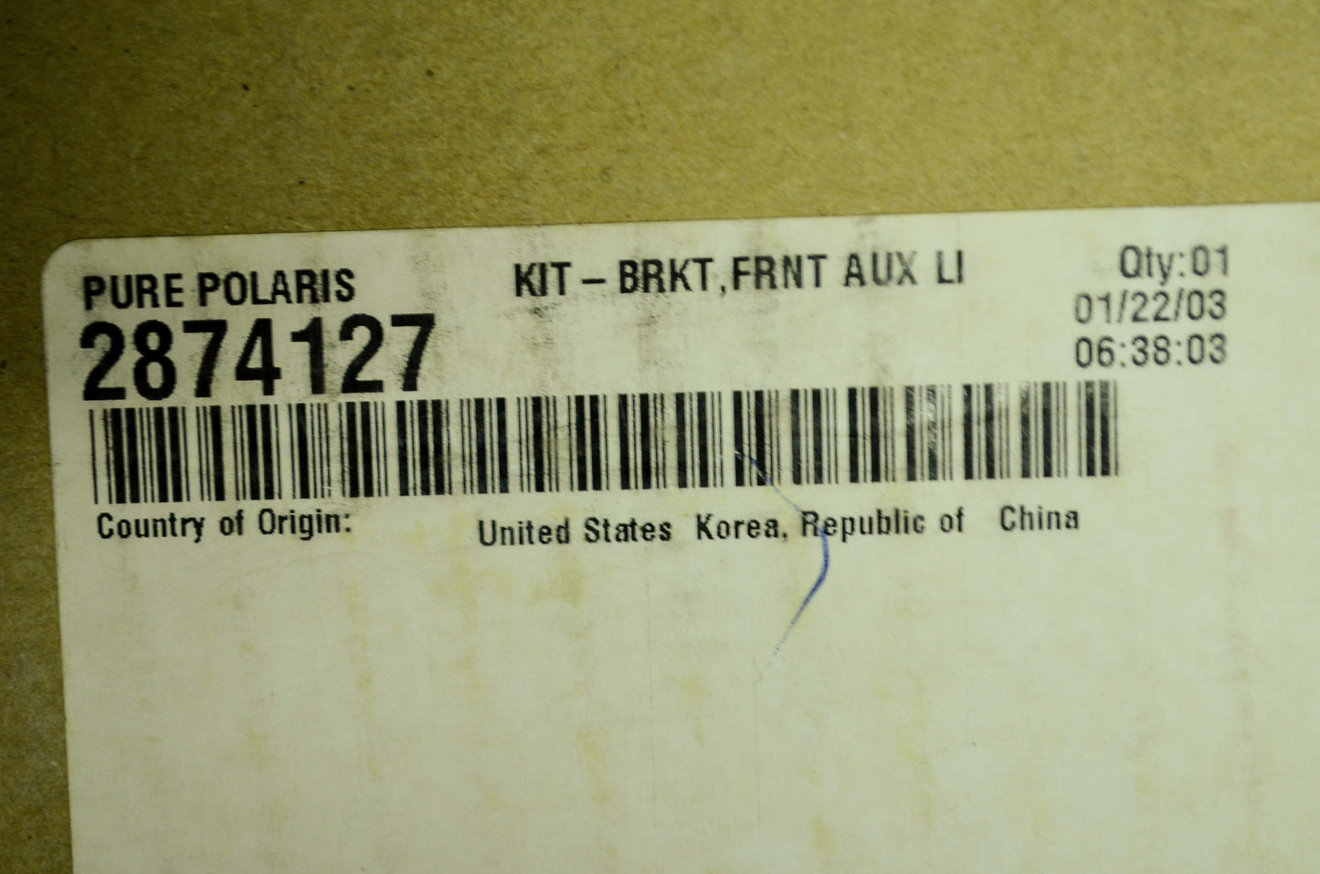 Front Bracket Ranger NOS