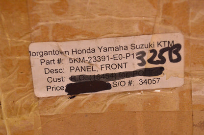 New OEM Yamaha 5KM-23391-E0-P1 Front Panel NOS