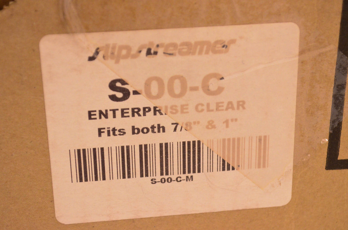 Slipstreamer S-00-C Enterprise Clear Windshield kit NOS