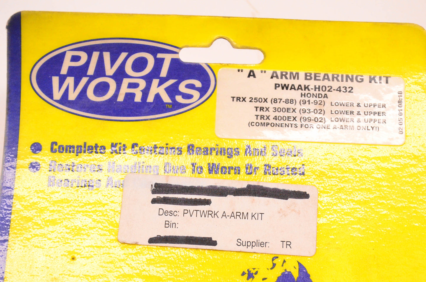 Pivot Works PWAAK-H02-432 "A" Arm Bearing Kit NOS