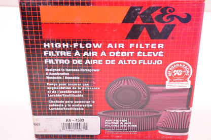 K&N HA-4503, 4400-196 High Flow Air Filter Kit NOS