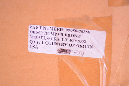 New OEM Suzuki 99950-70356 Front Bumper Kit NOS