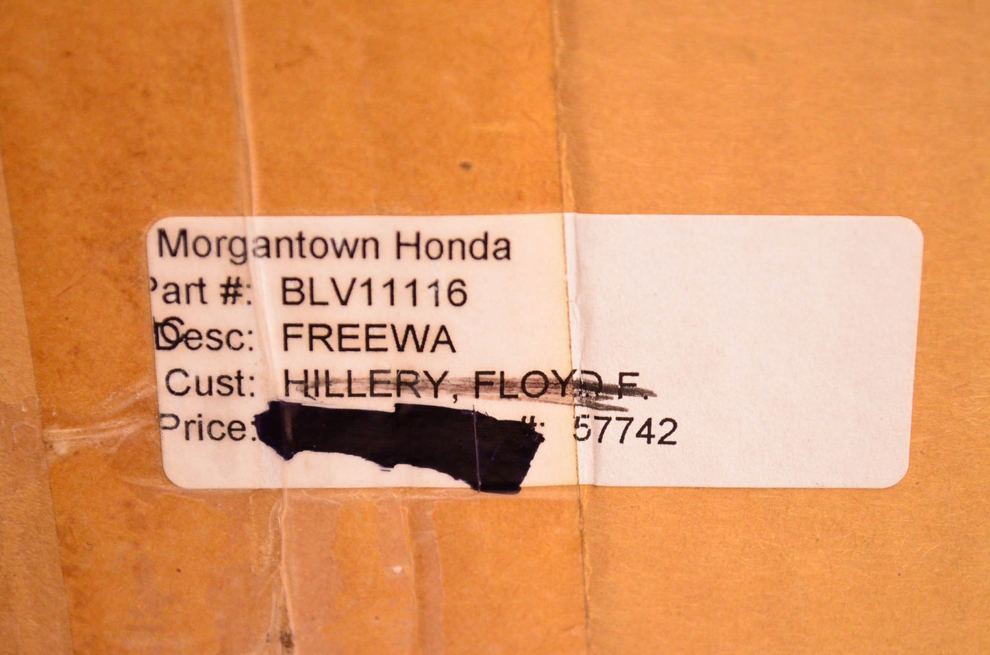 Cobra BLV11116, 01-1116 Freeway Bar Kit NOS