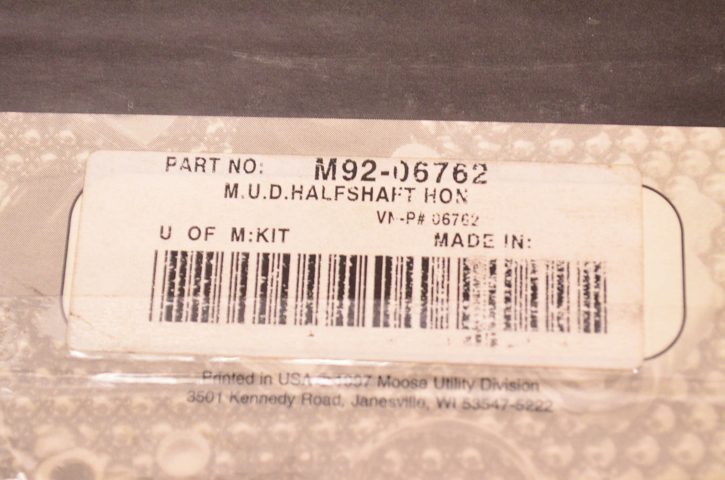 Moose Utility Division M92-06762 Half Shaft Assembly for Honda NOS