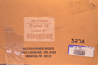 Slip Streames 56-6591 Bullet-18 Clear 18 Inch Windshield Assembly NOS