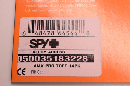 Spy 050035183228 Laminate Tear Off Alloy Pro 14 Pack NOS