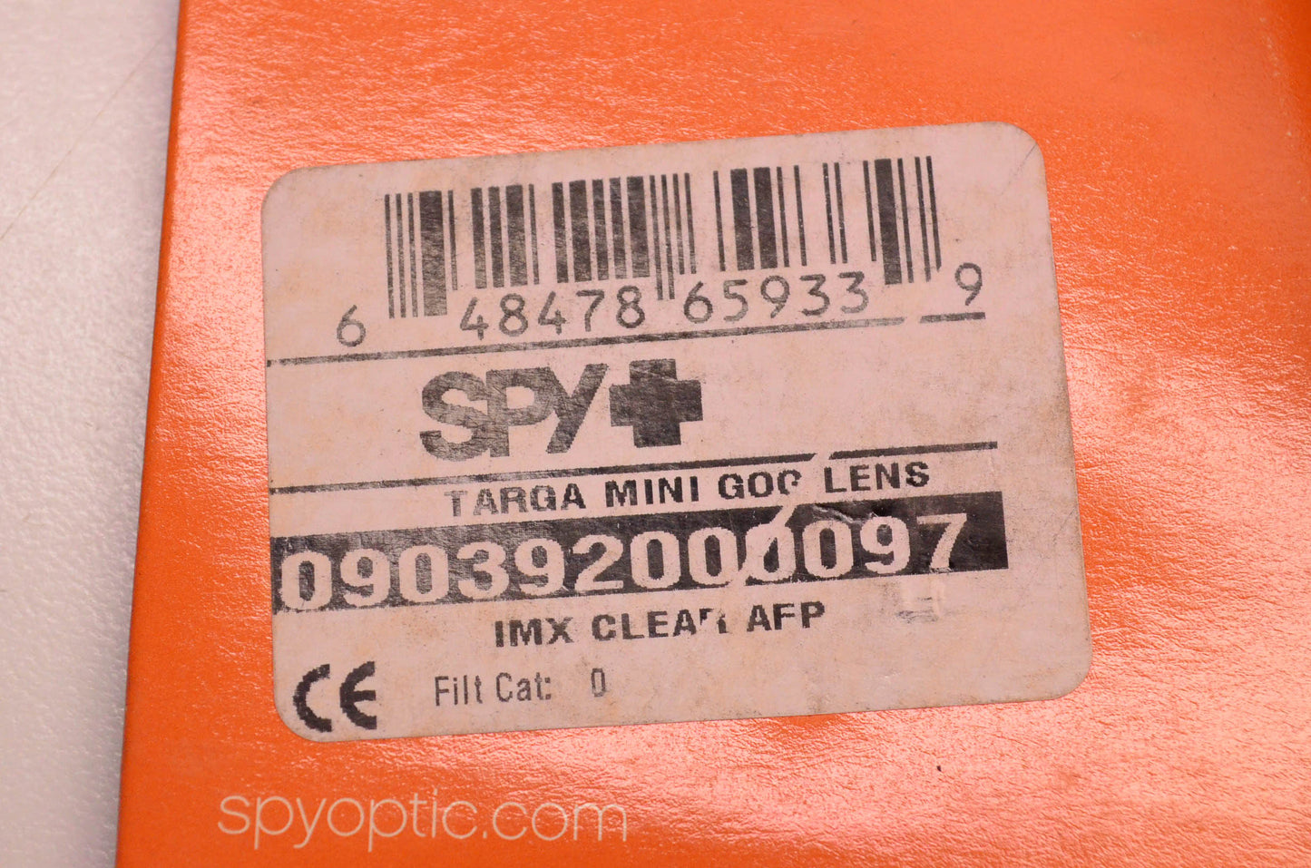 Spy 090392000097 Targa Mini Goggle Lens NOS