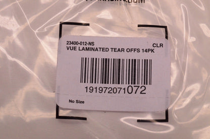 Fox Racing 23400-012-NS Vue Laminated Tear Off 14 Pack NOS