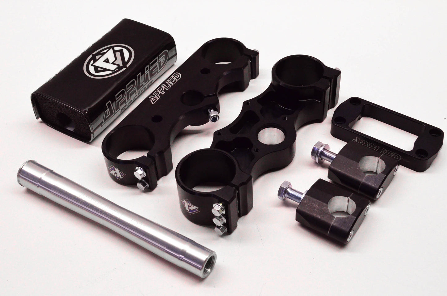Applied Racing 4896KBK, 4896K Factory Clamp Kit Black NOS