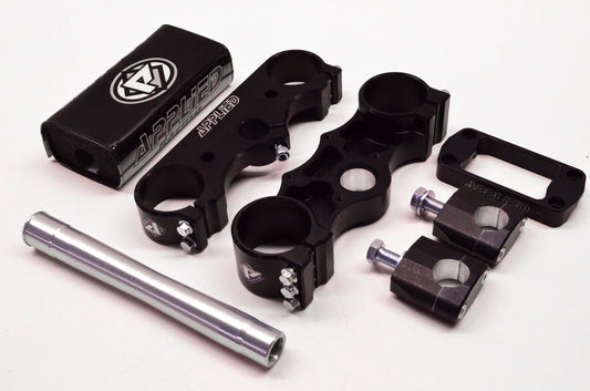 Applied Racing 4896KBK, 4896K Factory Clamp Kit Black NOS