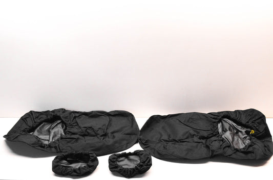QuadGear 555971 UTV Seat Cover Kit Black NOS