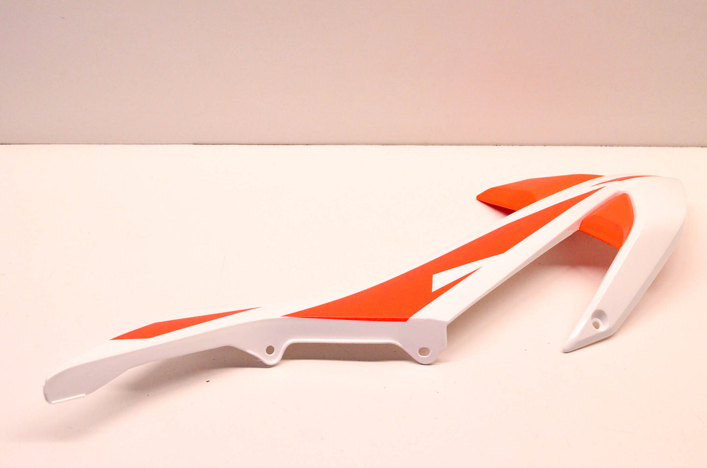 New OEM KTM 4630805400028B Radiator Shroud Orange & White NOS