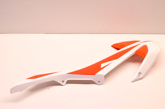 New OEM KTM 4630805400028B Radiator Shroud Orange & White NOS