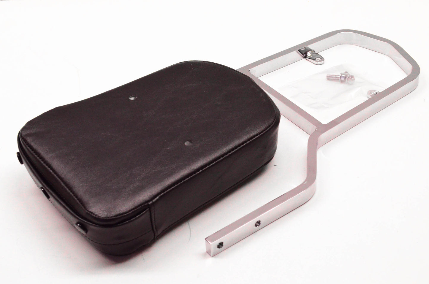 New OEM Honda 08F75-MCK-100Q Chome Backrest & Pad Kit NOS
