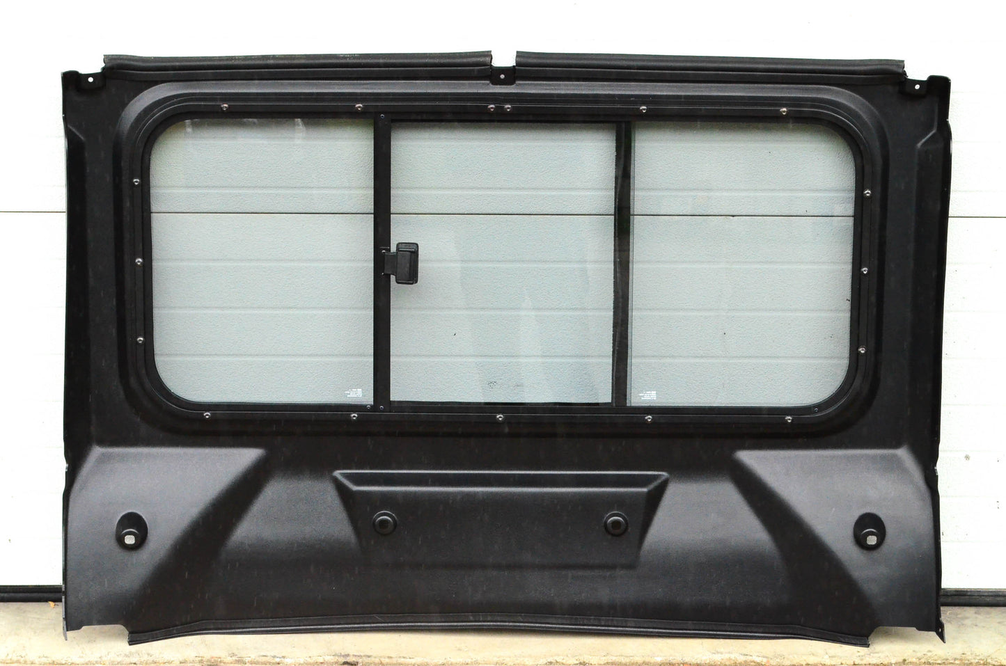 New OEM Yamaha B8K-K750A-V0-00 Wolverine X2 Hard Cab Enclosure Rear Window NOS