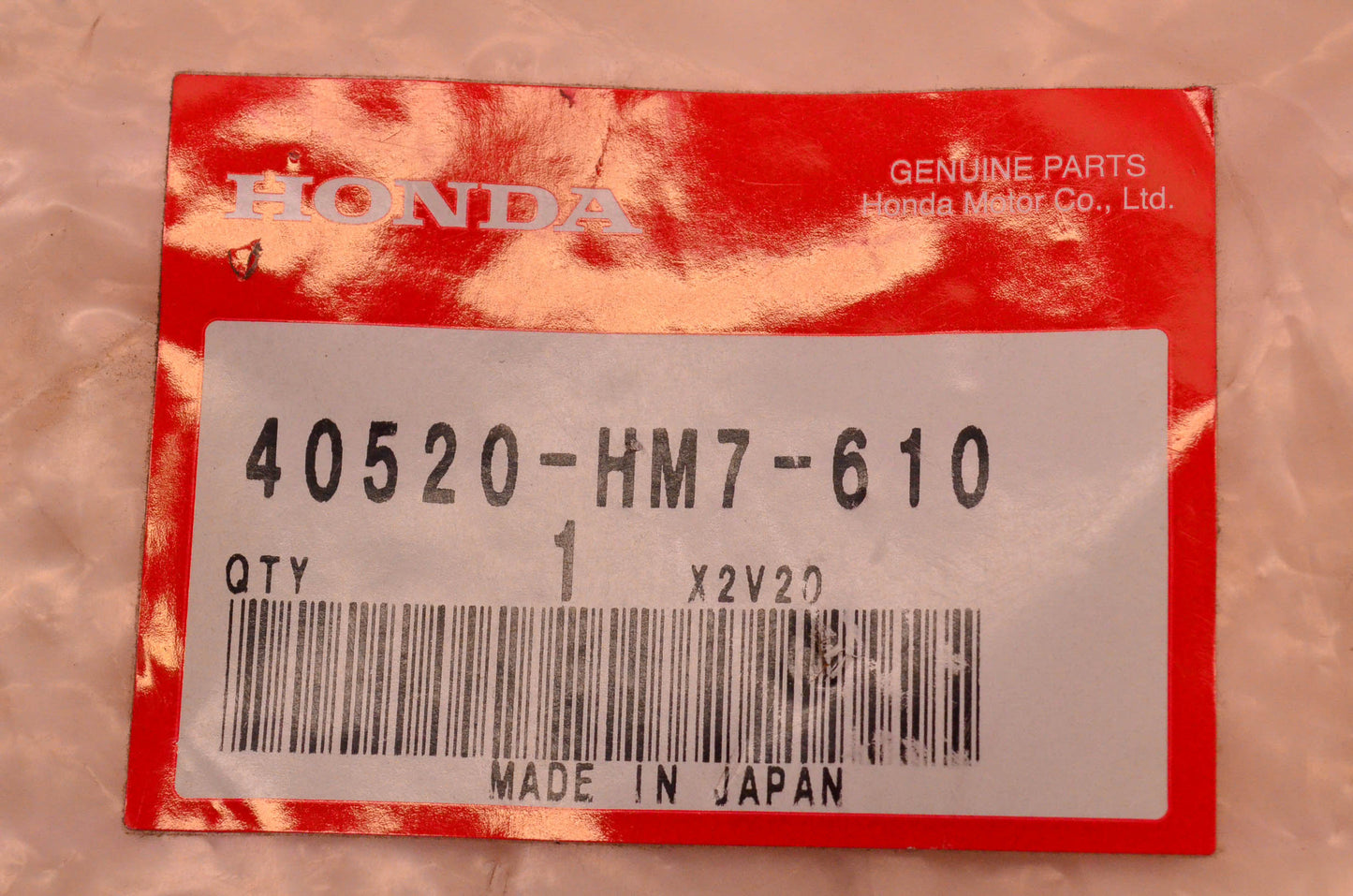 New OEM Honda 40520-HM7-610 Rear Brake Drum Cover Assembly NOS
