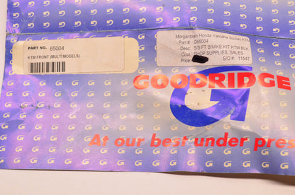 Goodridge 65004, G65004 Brake Line Kit NOS