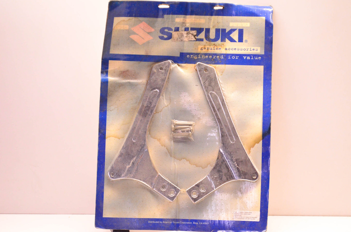 New OEM Suzuki 99950-70204 Backrest Mounting Kit NOS