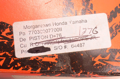 New OEM KTM 77030007700, 1301689 Piston Kit D=76 NOS