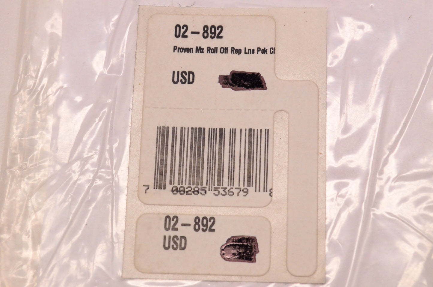 Oakley 02-892OA, 02-892 MX Roll Off Accessory Kit NOS