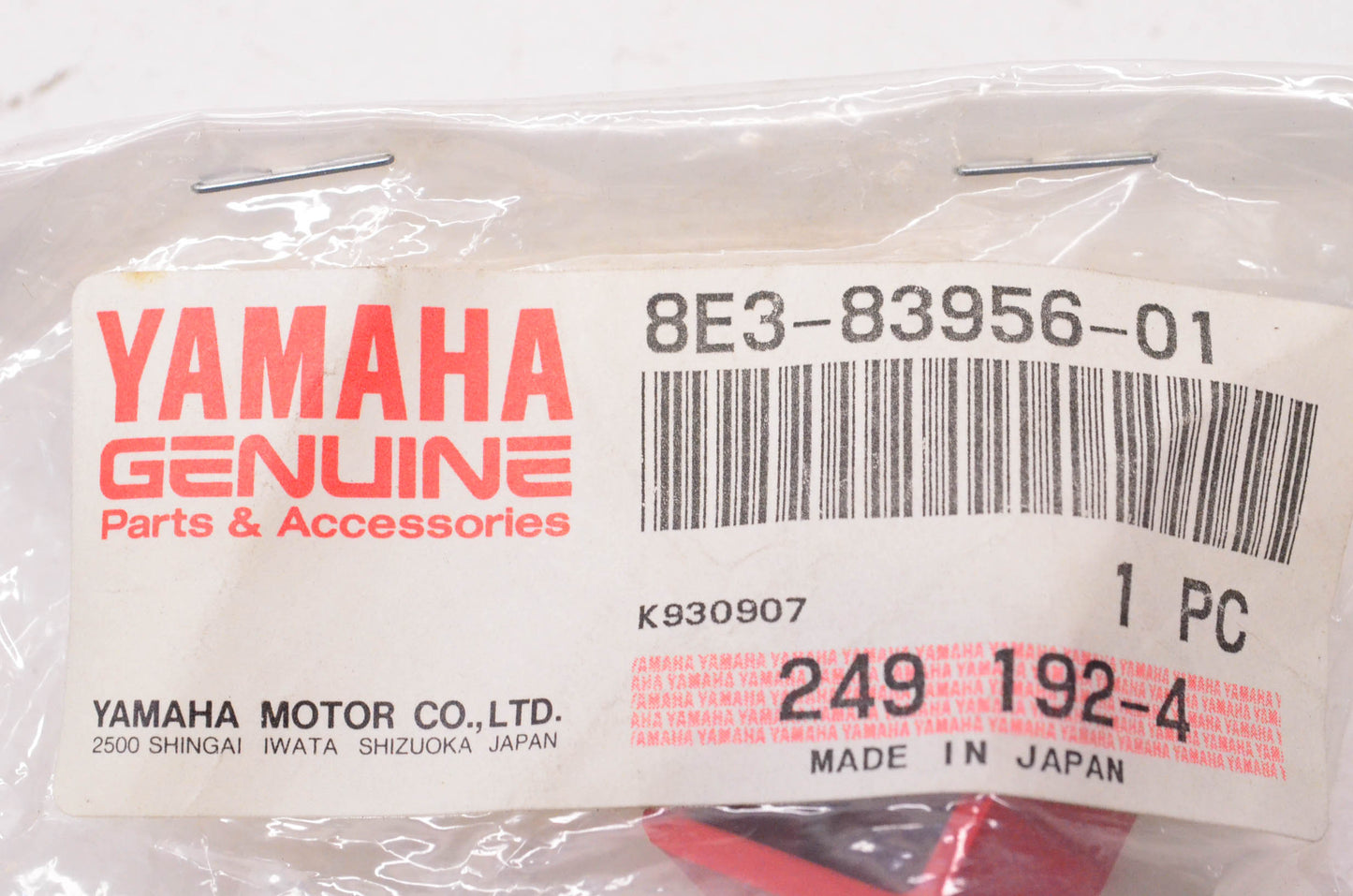 New OEM Yamaha 8E3-83956-01-00 Kill Switch Cap NOS