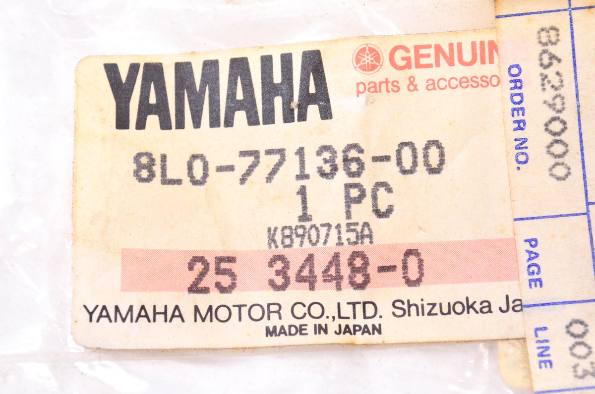 New OEM Yamaha 8L0-77136-00-00 Windshield Clamp NOS