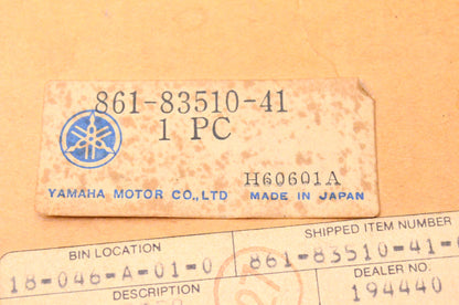 New OEM Yamaha 861-83510-41-00 Speedometer Assembly NOS