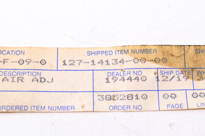 New OEM Yamaha 127-14134-00-00 Air Adjust Screw NOS