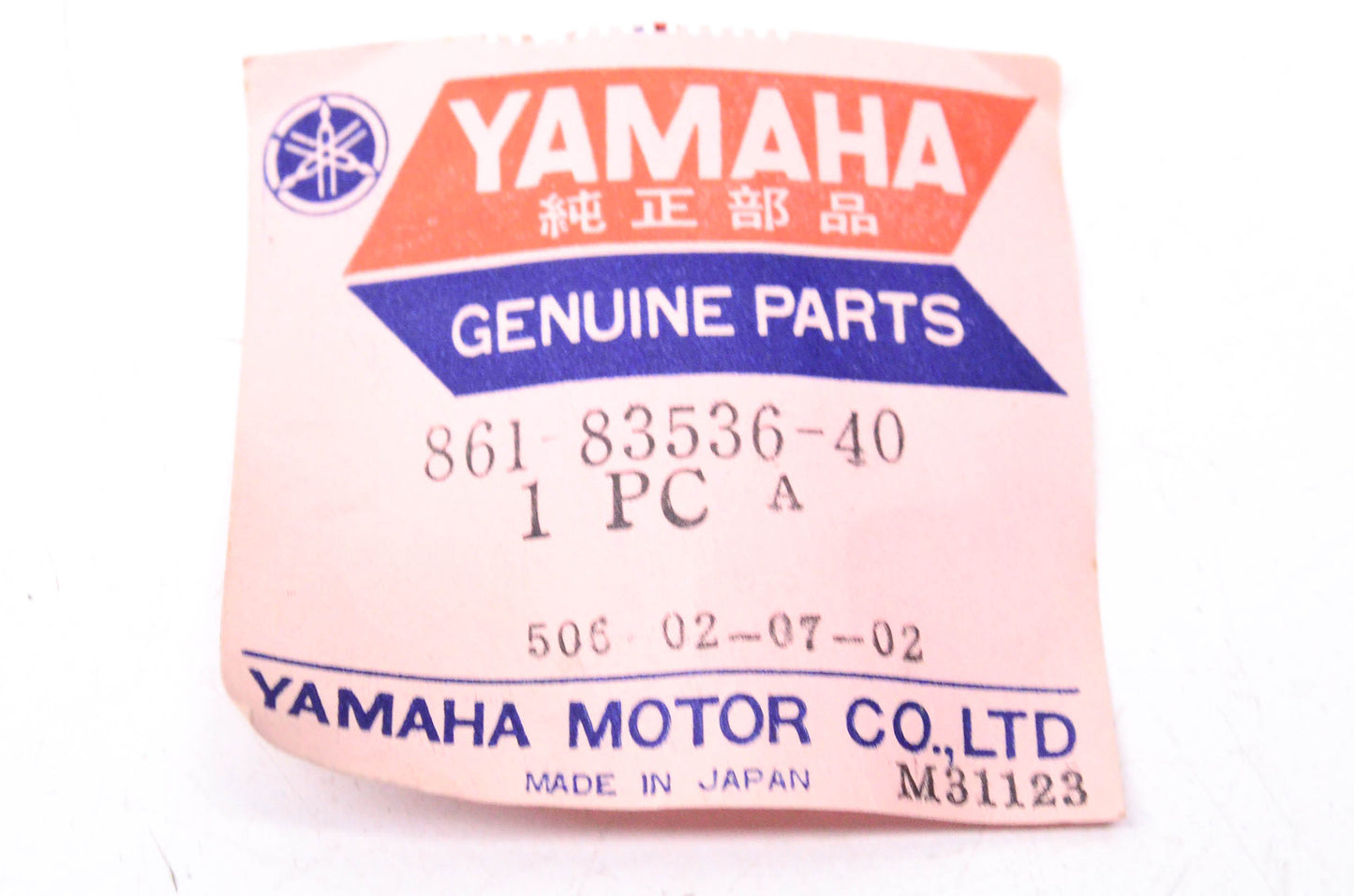 New OEM Yamaha 861-83536-40-00 Meter Socket Wire NOS