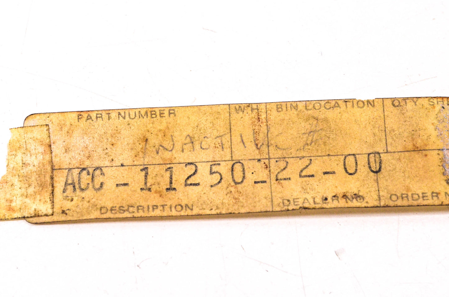 New OEM Yamaha ACC-11250-22-00 Bearing NOS