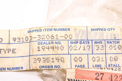 New OEM Yamaha 93103-32061-00 Oil Seal NOS