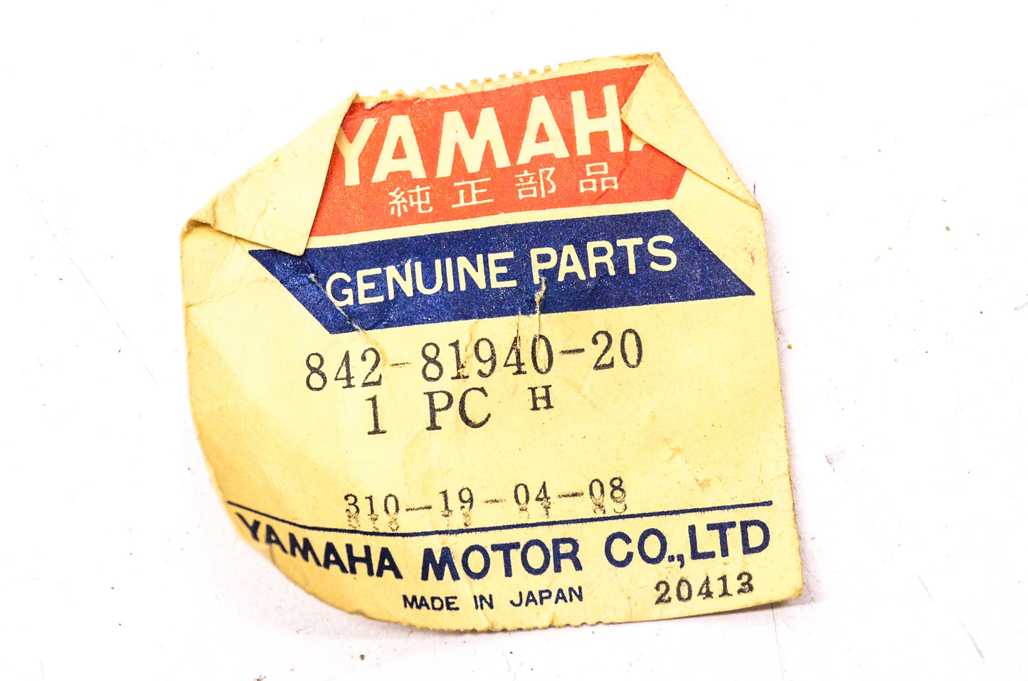 New OEM Yamaha 842-81940-20-00 Starter Switch Assembly NOS