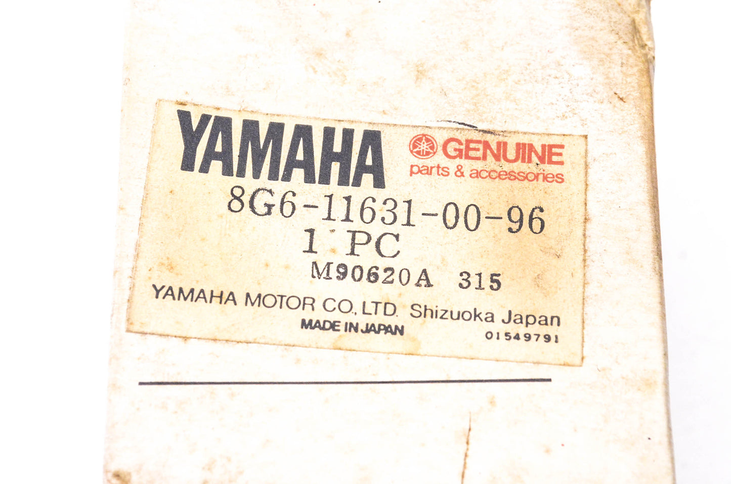 New OEM Yamaha 8G6-11631-00-96 Piston NOS