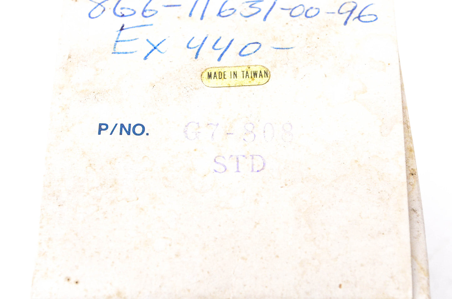 GPI G7-808, 8G6-11631-00-96 Piston NOS