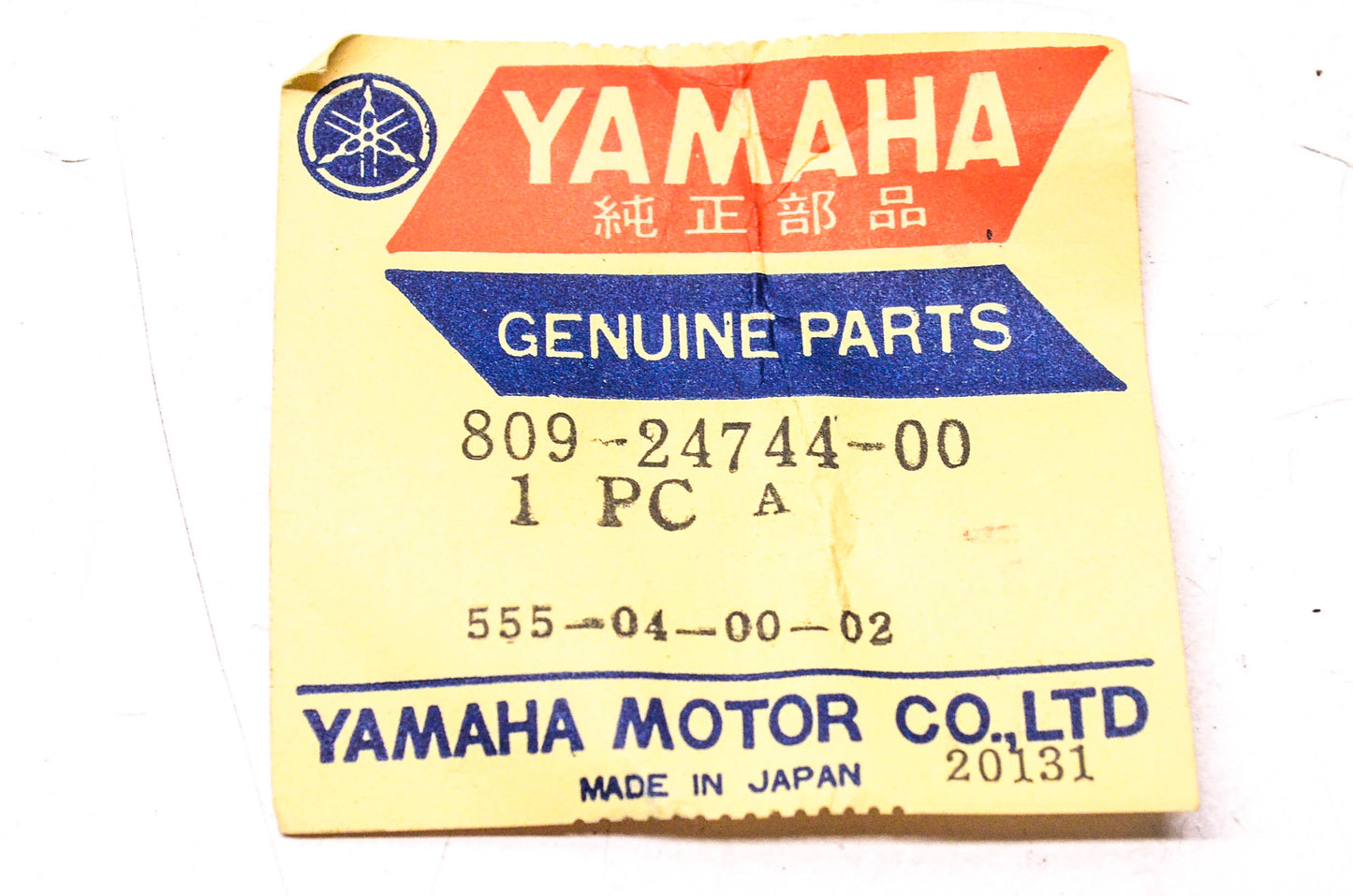 New OEM Yamaha 809-24744-00-00 Seat Fitting Plate NOS