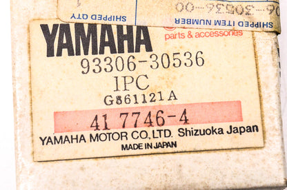 New OEM Yamaha 93306-30536-00 Bearing NOS