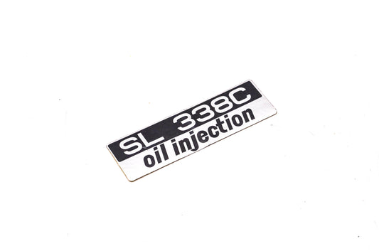 New OEM Yamaha 824-77451-00-00 SL338C Oil Injection Decal NOS