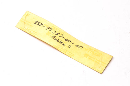New OEM Yamaha 838-77357-00-00 GP300 Decal NOS