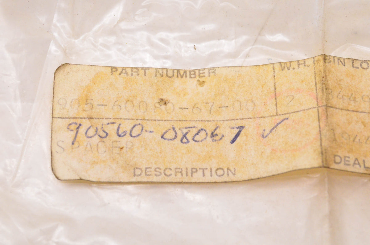 New OEM Yamaha 90560-08067-00 Snowmobile Spacer NOS