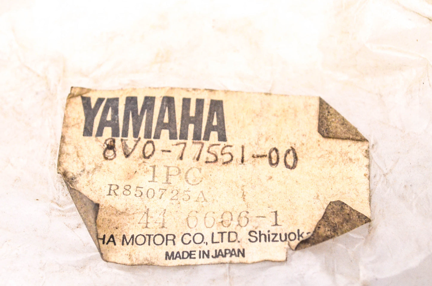 New OEM Yamaha 8V0-77551-00-00 Panel Protector NOS