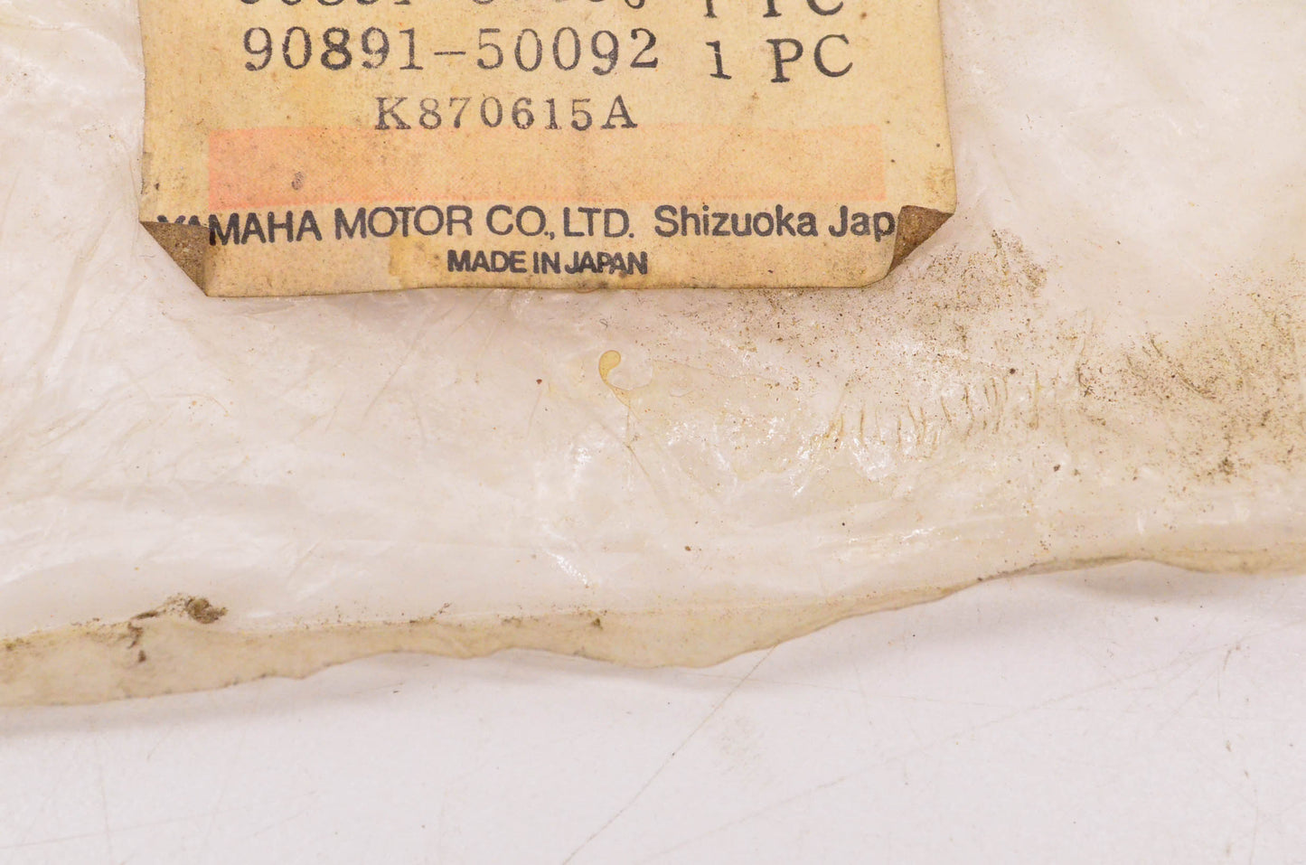 New OEM Yamaha 90891-50092-00 Tube NOS