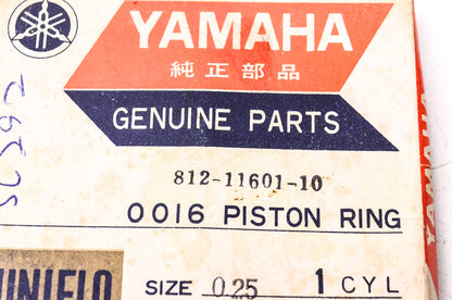 New OEM Yamaha 812-11601-10-00 Piston Ring Kit SL292 NOS
