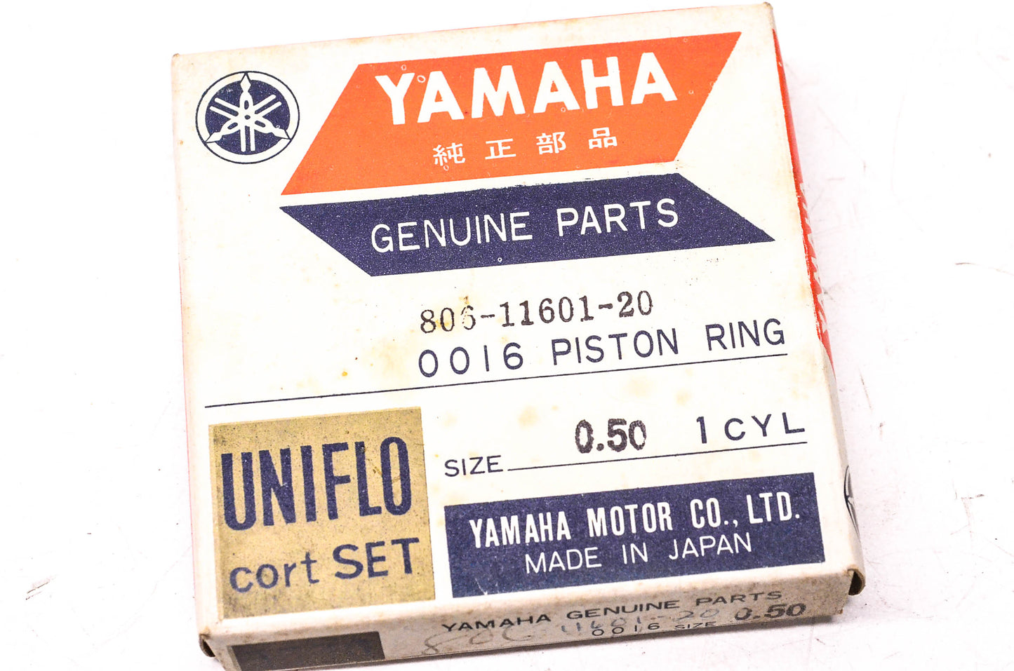 New OEM Yamaha 806-11601-20-00 Piston Ring Kit NOS