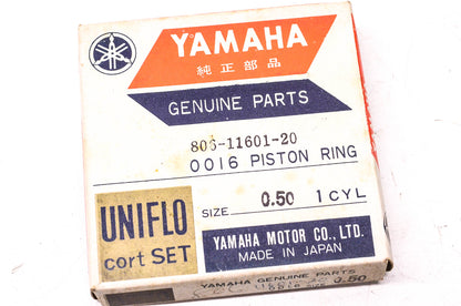 New OEM Yamaha 806-11601-20-00 Piston Ring Kit NOS