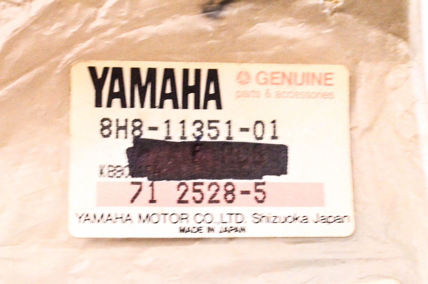 New OEM Yamaha 8H8-11351-01-00 Cylinder Gasket NOS