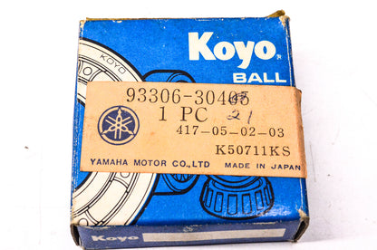 Koyo 93306-30421-00 Yamaha Ball Bearing NOS