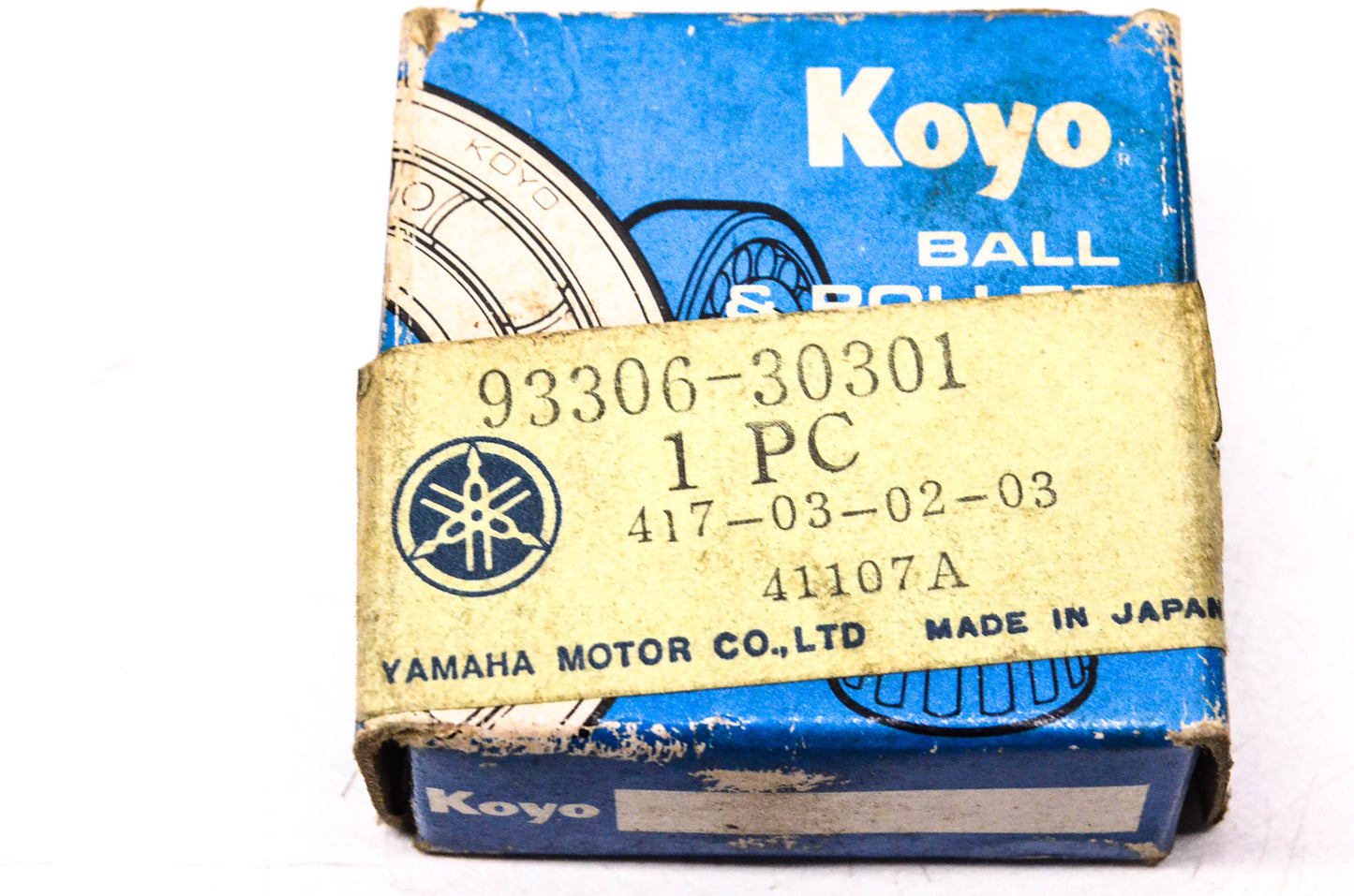 Koyo 93306-30301-00 Yamaha Ball Bearing NOS