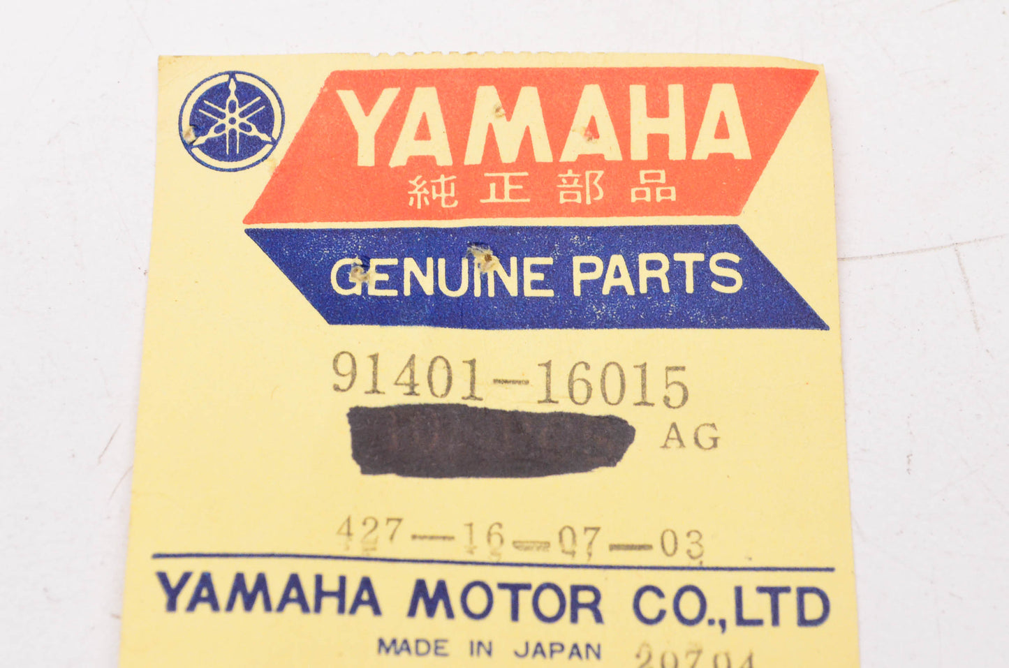 New OEM Yamaha 91401-16015-00 Cotter Pin NOS