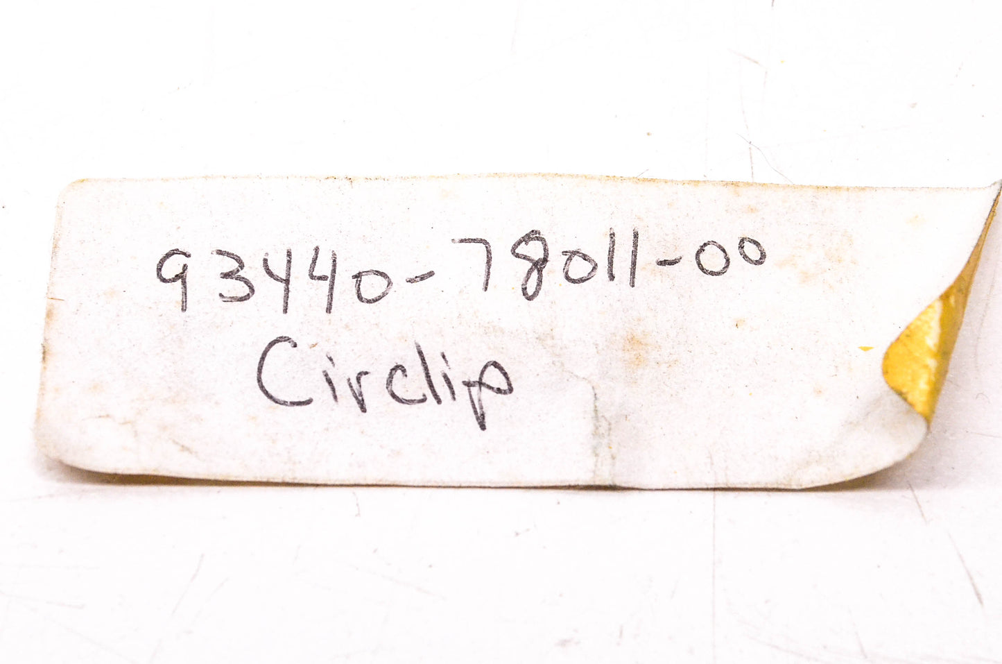 New OEM Yamaha 93440-78011-00 Circlip NOS