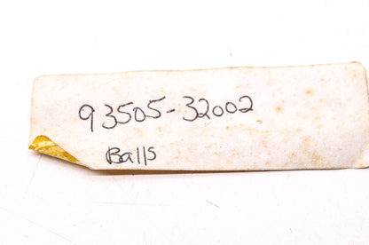 New OEM Yamaha 93505-32002-00 Ball Qty 5 NOS